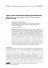 Research paper thumbnail of Impact of urban, suburban and industrial background on air pollution levels of dust substances in North-Eastern part of Krakow (Poland)