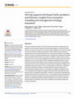 Research paper thumbnail of Herring supports Northeast Pacific predators and fisheries: Insights from ecosystem modelling and management strategy evaluation