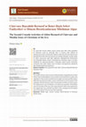 Research paper thumbnail of Clairvaux Başrahibi Bernard'ın İkinci Haçlı Seferi Faaliyetleri ve Dönem Hırıstiyanlarının Müslüman Algısı The Second Crusade Activities of Abbot Bernard of Clairvaux and Muslim Sense of Christians of the Era