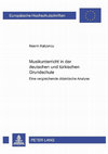 Research paper thumbnail of Musikunterricht in der deutschen und türkischen Grundschule. Eine vergleichende didaktische Analyse  (Music lessons in German and Turkish elementary schools. A comparative didactical analysis)