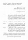 Research paper thumbnail of “Sainz de Andino: consejos y reformas sobre propiedad literaria (1845-1850)” Pe i, Revista de Propiedad Intelectual, 2012, pp. 65-80