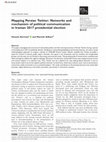 Research paper thumbnail of Mapping Persian Twitter: Networks and mechanism of political communication in Iranian 2017 presidential election