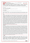 Research paper thumbnail of DEPREM SIRASINDA KONUT İÇ MEKANLARINDA YAPISAL OLMAYAN ELEMANLARIN YARATTIĞI RİSKLER VE ALINABİLECEK ÖNLEMLER Risks And Measures That Can Be Taken By Non-Structural Elements In Housing Indoor During Earthquakes