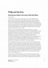 Research paper thumbnail of Phillip and the Eora: Governing race relations in the colony of New South Wales