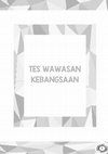 Research paper thumbnail of TES WAWASAN KEBANGSAAN