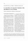 Research paper thumbnail of 2021 La miscellanea di opuscoli di Quintino Sella  alla Biblioteca civica di Biella. Alcune considerazioni e proposte di valorizzazione