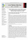 Research paper thumbnail of Study of Ophiocordyceps sinensis (Berk.) growth in artificial media  and virulence test against different stages of silkworm in Nepal