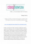 Research paper thumbnail of CBC: universidad de frontera