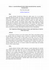 Research paper thumbnail of Turkiye Amerikan Egitim Sistemlerinin Bazi Acilardan Kasılastırılması