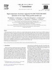 Research paper thumbnail of High temperature electrolyte supported Ni-GDC/YSZ/LSM SOFC operation on two-stage Viking gasifier product gas