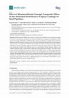 Research paper thumbnail of Effect of Montmorillonite Nanogel Composite Fillers on the Protection Performance of Epoxy Coatings on Steel Pipelines