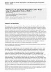 Research paper thumbnail of Matters of Life and Death: Biographies at the Beginning of Independent Mexico, 1820s" in Oxford History of Mexico, William Beezley, ed. Oxford and New York: Oxford University Press, 2020.