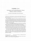 Research paper thumbnail of Greetingman and Friendship Monuments: Korean Diasporas in Mexico and Eurasia