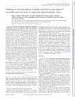 Research paper thumbnail of Validation of surrogate indexes of insulin sensitivity in acute phase of myocardial infarction based on euglycemic-hyperinsulinemic clamp