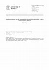 Research paper thumbnail of Sozialunternehmen und die Reintegration der losgelösten Wirtschaft in ihren sozionormativen Kontext