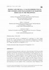 Research paper thumbnail of PEOPLE AND THE SEA: A VALUES PERSPECTIVE IN THE CONSERVATION MANAGEMENT OF MARITIME HERITAGE IN THE PHILIPPINES