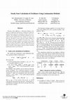 Research paper thumbnail of Steady state calculation of oscillators using continuation methods