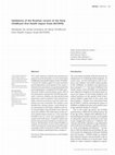 Research paper thumbnail of Validations of the Brazilian version of the Early Childhood Oral Health Impact Scale (ECOHIS)