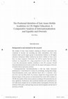 Research paper thumbnail of The Positional Identities of East Asian Mobile Academics in UK Higher Education: A Comparative Analysis of Internationalization and Equality and Diversity