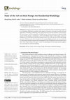 Research paper thumbnail of State of the Art on Heat Pumps for Residential Buildings