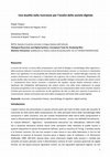 Research paper thumbnail of Una dualità nella ricorsione per l'analisi della società digitale