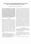 Research paper thumbnail of Control of an SVC for the Load Balancing and Power Factor Correction with a new Algorithm based on the Power Analysis