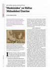 Research paper thumbnail of “Meskinides” ve Nüfus Mübadelesi Üzerine