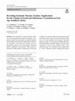 Research paper thumbnail of Revisiting Kalundu Mound, Zambia: Implications for the Timing of Social and Subsistence Transitions in Iron Age Southern Africa