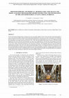 Research paper thumbnail of PHOTOGRAMMETRY AND MEDIEVAL ARCHITECTURE. USING BLACK AND WHITE ANALOGIC PHOTOGRAPHS FOR RECONSTRUCTING THE FOUNDATIONS OF THE LOST ROOD SCREEN AT SANTA CROCE, FLORENCE