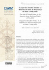 Research paper thumbnail of O papel dos Estados Unidos na Reforma do Setor de Segurança do Haiti (1994-2004