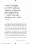 Research paper thumbnail of Filosofia da História ou Método Histórico - André Kaysel