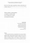 Research paper thumbnail of Políticas culturales y afrodescendencia en Argentina: un análisis posible de sus configuraciones estatales en la etapa post-bicentenaria. 2019. Escuela de Antropología
– FHUMYAR – UNR