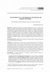 Research paper thumbnail of Os Estudos CTS e a Filosofia Da Tecnologia De Andrew Feenberg