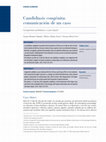 Research paper thumbnail of Candidiasis congénita: comunicación de un caso