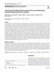 Research paper thumbnail of Cooperatively breeding banded mongooses do not avoid inbreeding through familiarity-based kin recognition