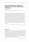 Research paper thumbnail of Bell, J.A. 2009. "Documenting discontent: Struggles for recognition in the Purari Delta of Papua New Guinea." The Australian Journal of Anthropology 20 (1), 28-47.