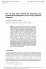 Research paper thumbnail of Use of slag (with cement) for improving the performance of expansive soil of road pavement subgrade