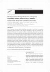 Research paper thumbnail of The Impact of Interlocking Directorates on Corporate Performance of Bursa Malaysia Listed Companies