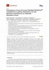 Research paper thumbnail of Performance of Layer-by-Layer-Modified Multibore® Ultrafiltration Capillary Membranes for Salt Retention and Removal of Antibiotic Resistance Genes