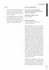 Research paper thumbnail of Review of Trine Stauning Willert's, New Voices in Greek Orthodox Thought: Untying the Bond between Nation and Religion