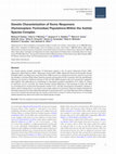 Research paper thumbnail of Genetic Characterization of Some Neoponera (Hymenoptera: Formicidae) Populations Within the foetida Species Complex