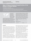 Research paper thumbnail of Signs of Climate Warming Through the Eyes of Yak Herders in Northern Bhutan