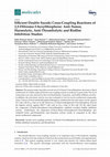 Research paper thumbnail of Efficient Double Suzuki Cross-Coupling Reactions of 2,5-Dibromo-3-hexylthiophene: Anti-Tumor, Haemolytic, Anti-Thrombolytic and Biofilm Inhibition Studies