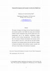 Research paper thumbnail of Financial development and economic growth in the Middle East