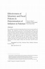 Research paper thumbnail of Effectiveness Of Monetary And Fiscal Policies: The Case Of Qatar