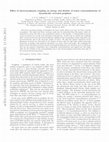 Research paper thumbnail of Effect of electron-phonon coupling on energy and density of states renormalizations of dynamically screened graphene