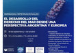 Research paper thumbnail of El desarrollo del derecho del mar desde una perspectiva argentina y europea