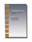 Research paper thumbnail of The Struggle over Class: Socioeconomic Analysis of Ancient Christian Texts (Writings from the Greco-Roman World Supplement 19; Atlanta: SBL Press, 2021)