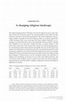 Research paper thumbnail of Chapter XVI: A changing religious landscape