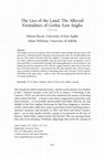 Research paper thumbnail of The Lies of the Land: The Alluvial Formalities of Gothic East Anglia